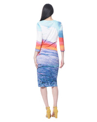 Gisella Dress | Sunset Landscape
