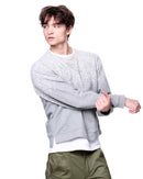 Kyle Sweatshirt | Splatter Heather Grey