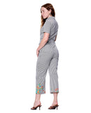 Heidi Jumpsuit | Nautical Summer Blooms