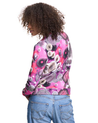 Rumi Sweatshirt | Magenta Aspergillus