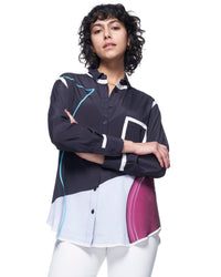 Zoe Shirt | Painted Indigo