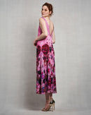 Laura Jumpsuit | Fuchsia Blooms