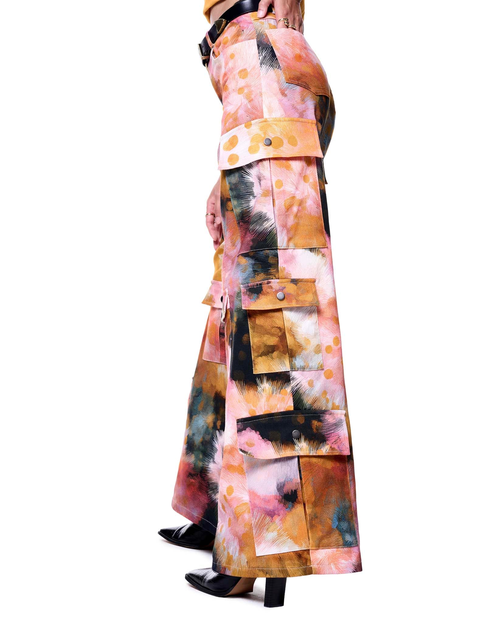 Kia Cargo Pants | Smoke Petal