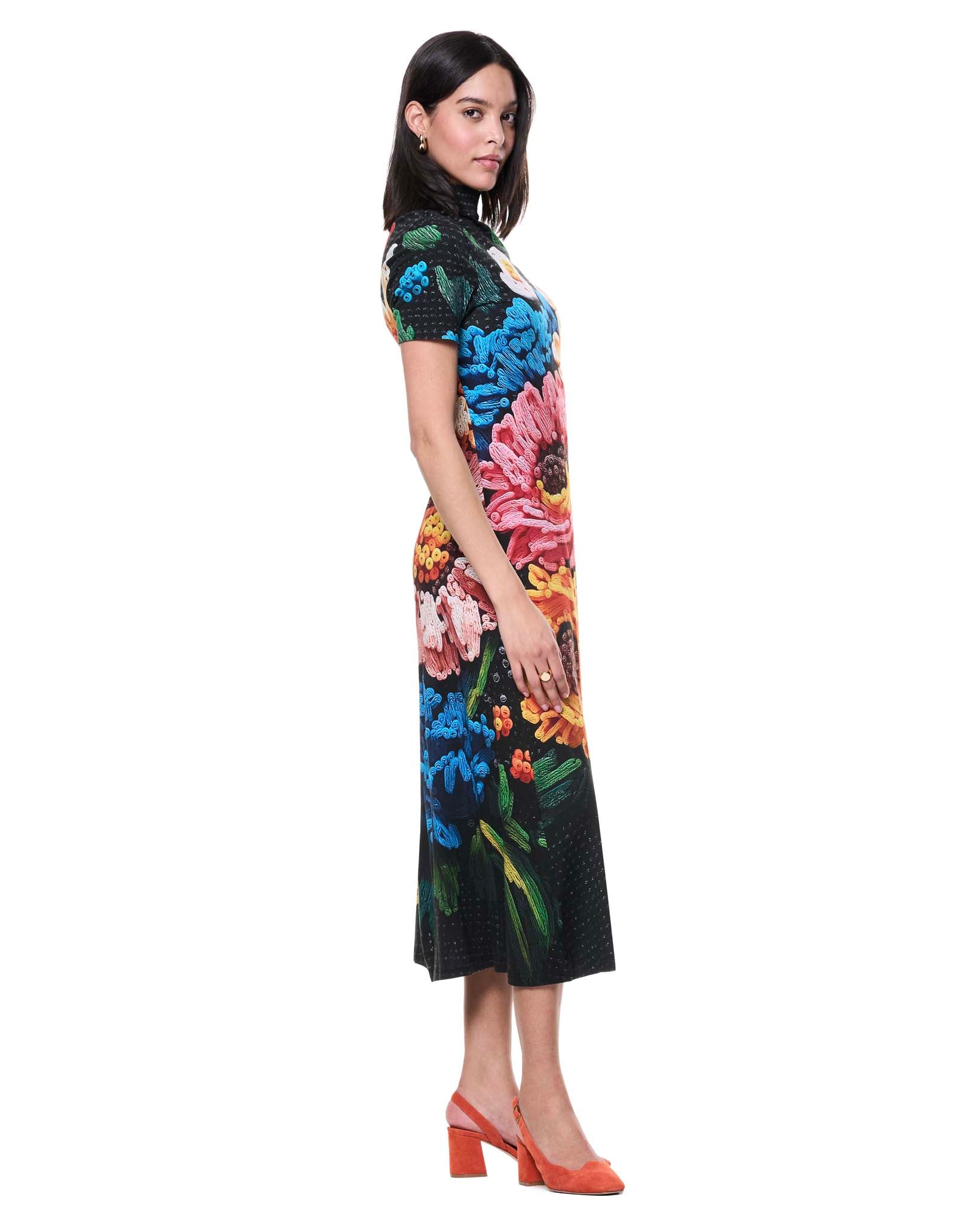 Lola Dress | Floral Perler Beads