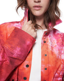 Mia Jacket | Magenta Mural