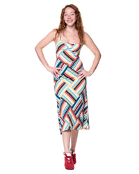 Hailey Dress | Quilted Stripe