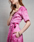 Andie Wrap Dress | Fuchsia Dust