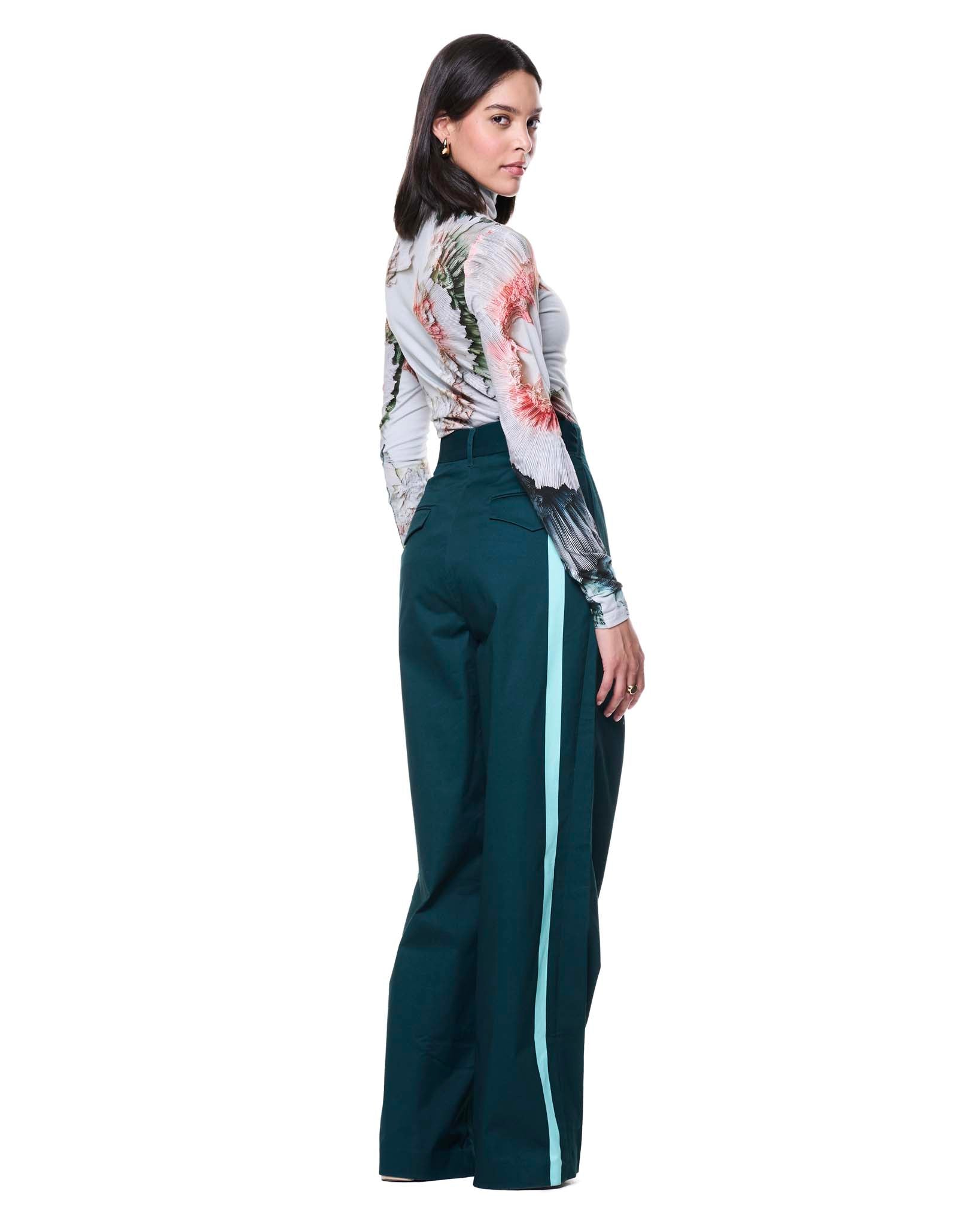 Leigh Trouser | Imperial Stripe