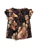 KID Ruffle Top | Gilded Nocturne