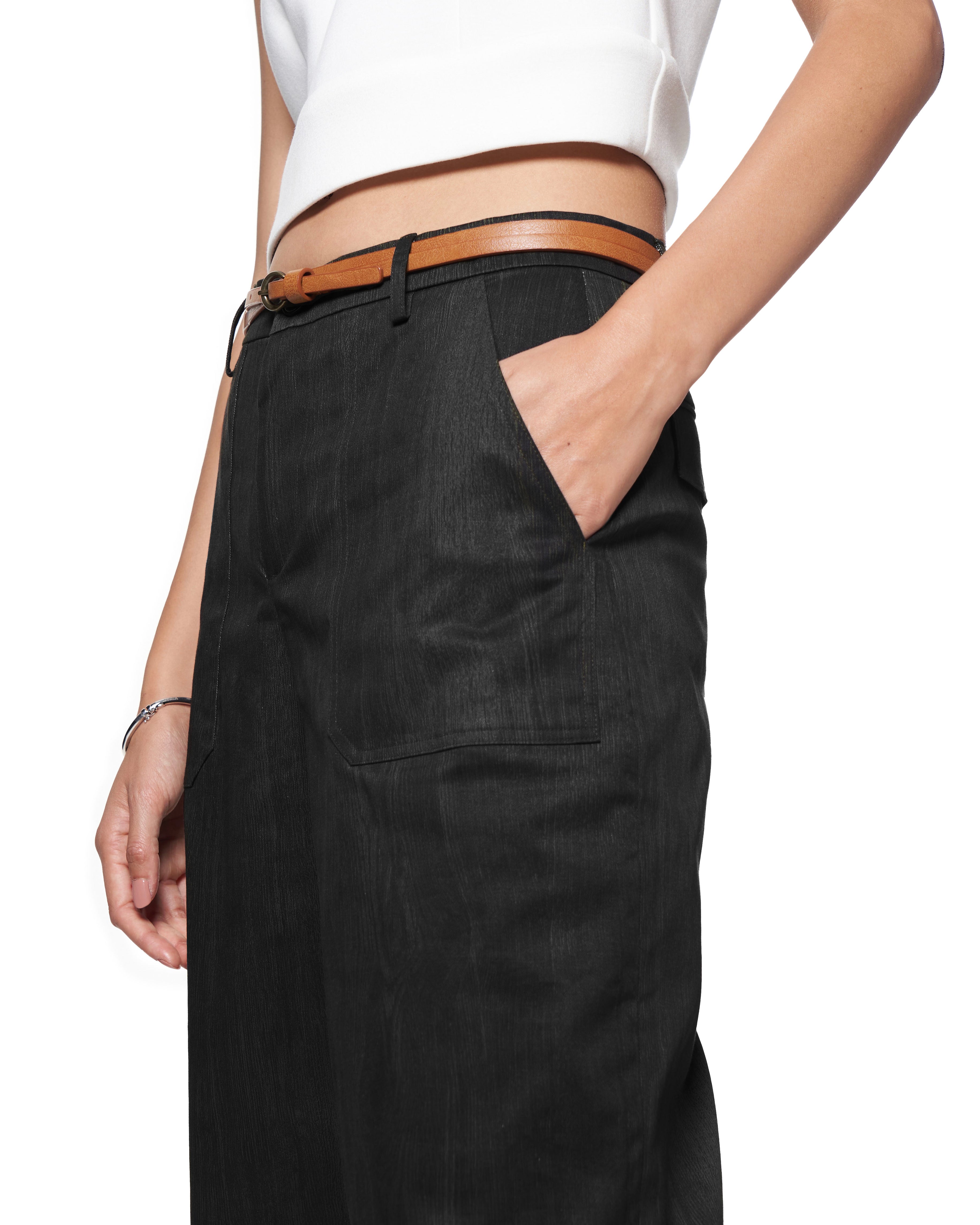 Tracee Pant | Black Grain