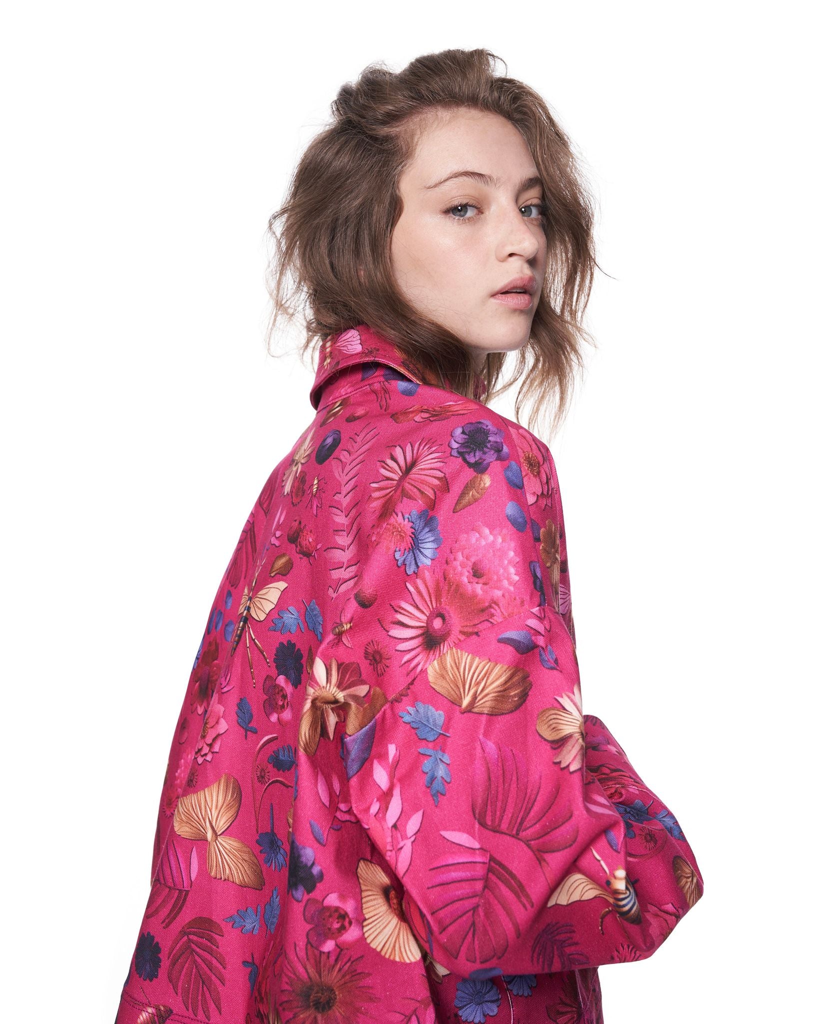 Mia Jacket | Magenta Buggin