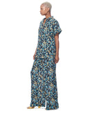 Dottie Blouse | Blue Autumn Blooms