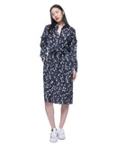 Riley Shirtdress | Black Primrose