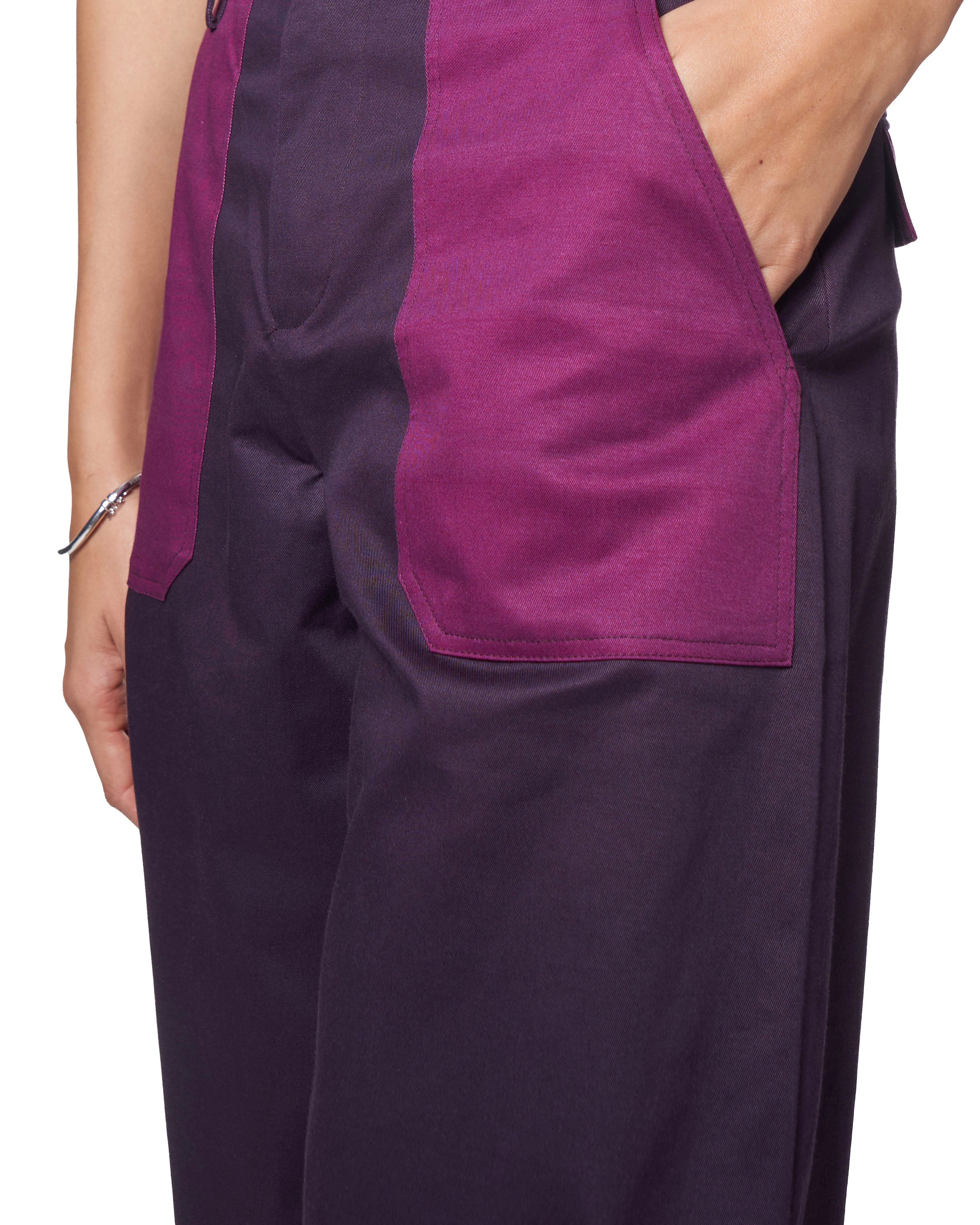 Tracee Pant | Eggplant