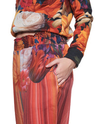 Billie Pant | Striped Bouquet