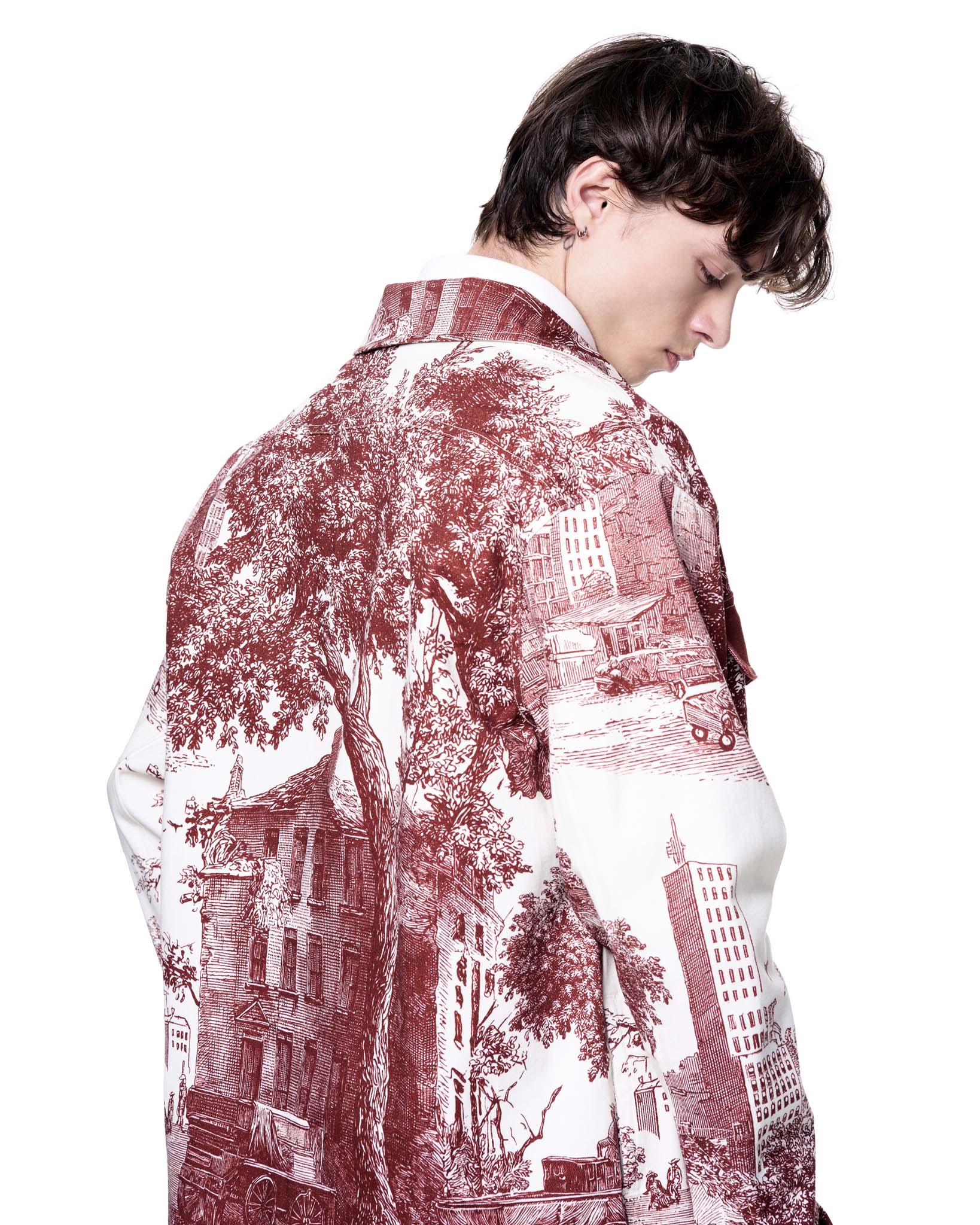 Taran Jacket | Brick Toile