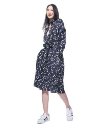 Riley Shirtdress | Black Primrose