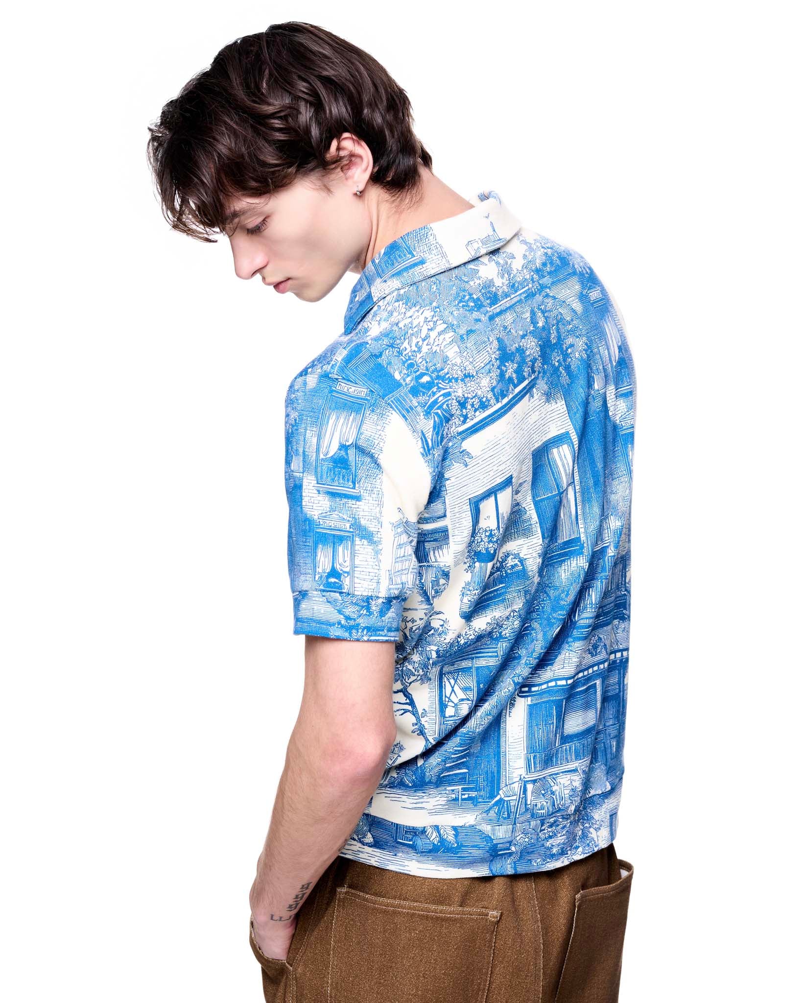 Andy Polo | Blue Toile