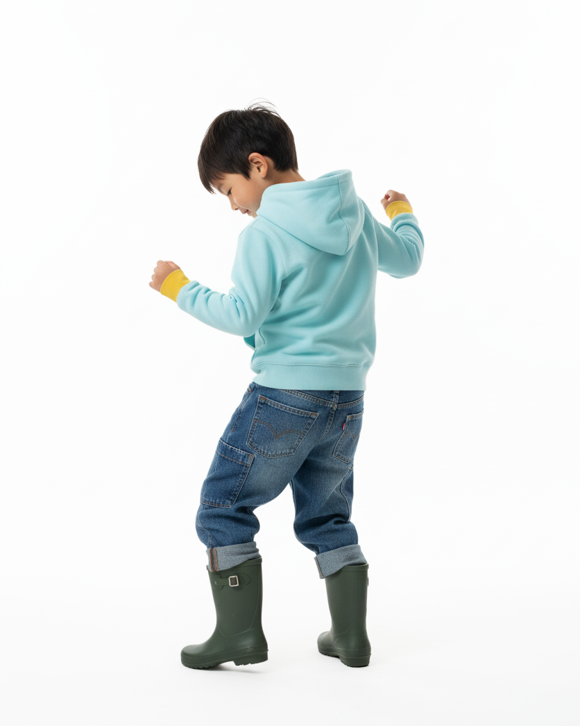 KID Hoodie | Blue Dog Walker