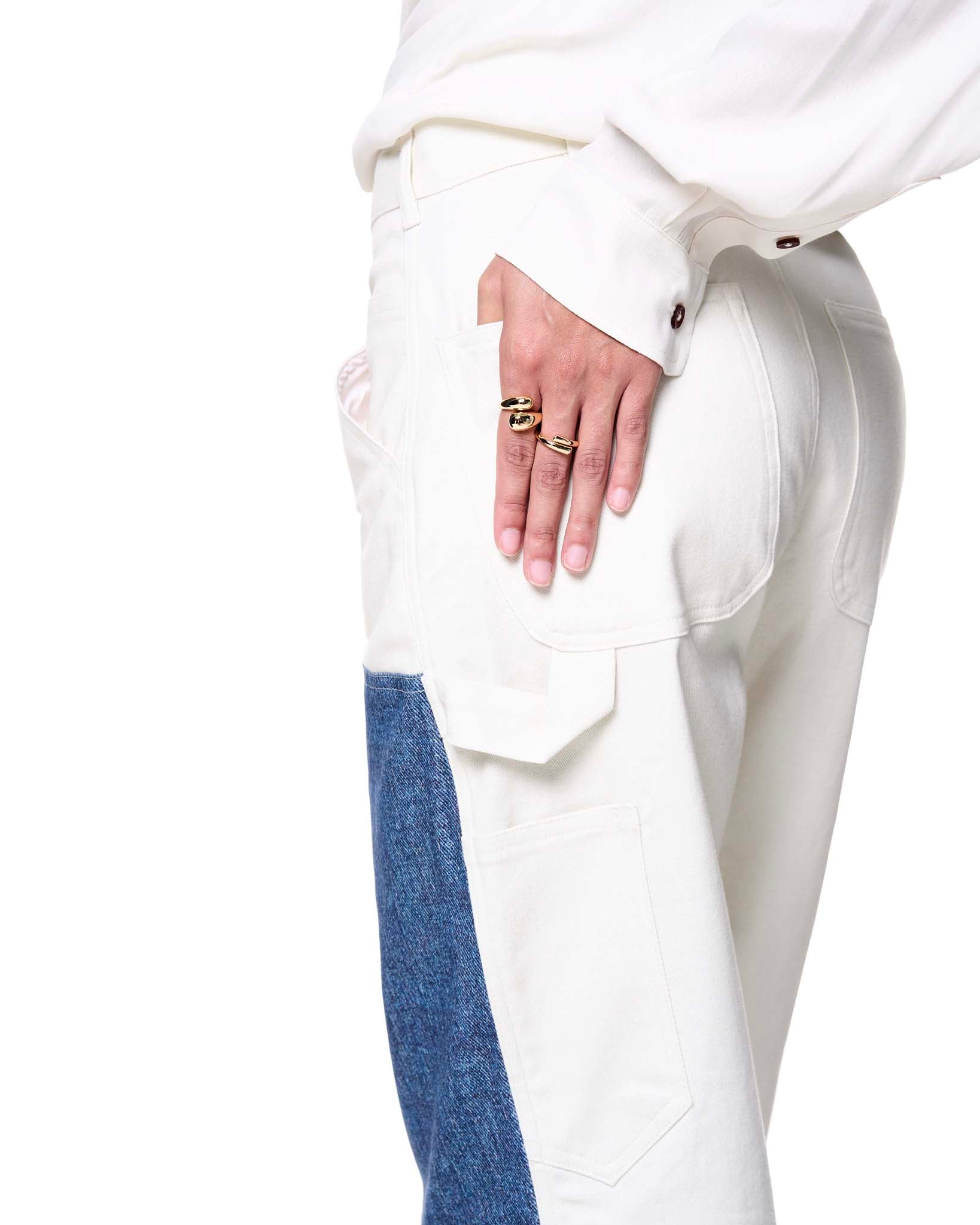 Dakota Jean | Ivory Denim