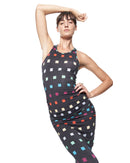 Abbi Dress | Rainbow Cubes