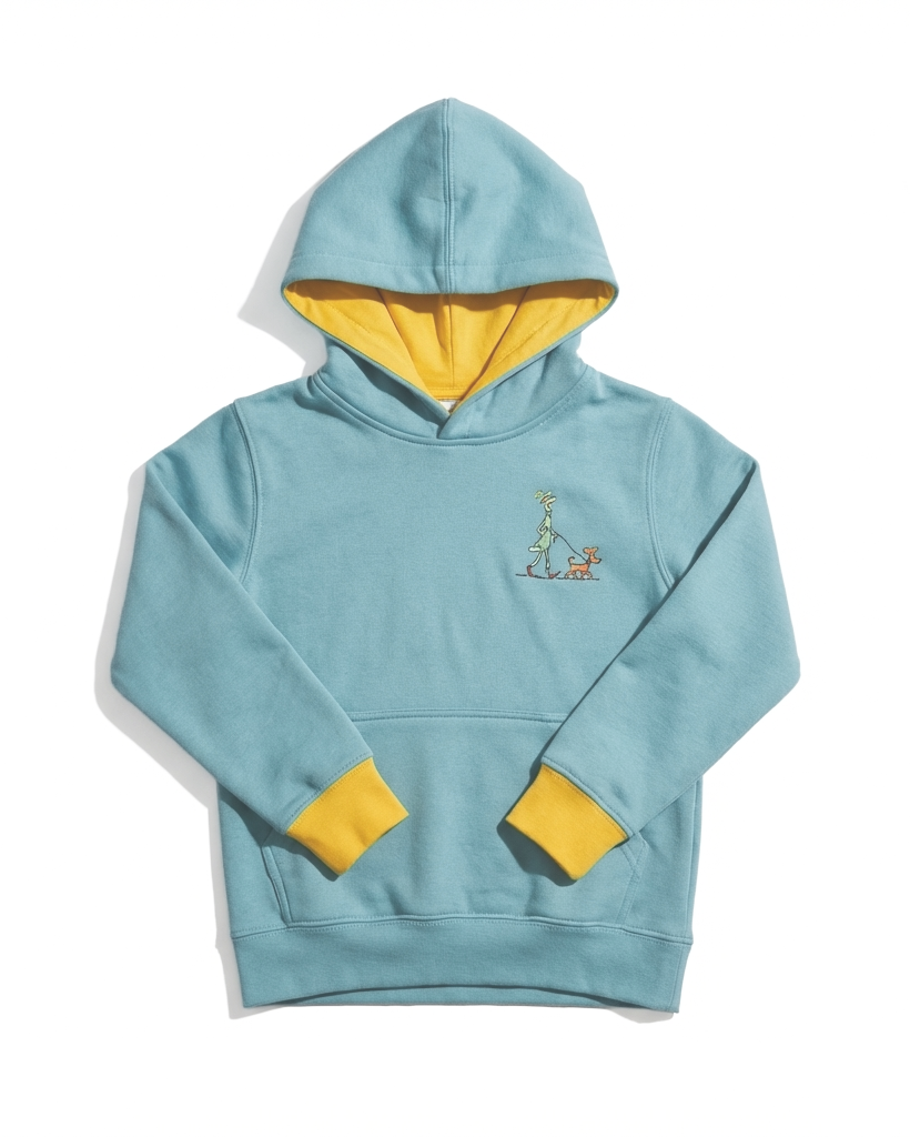 KID Hoodie | Blue Dog Walker