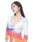 Gisella Dress | Sunset Landscape