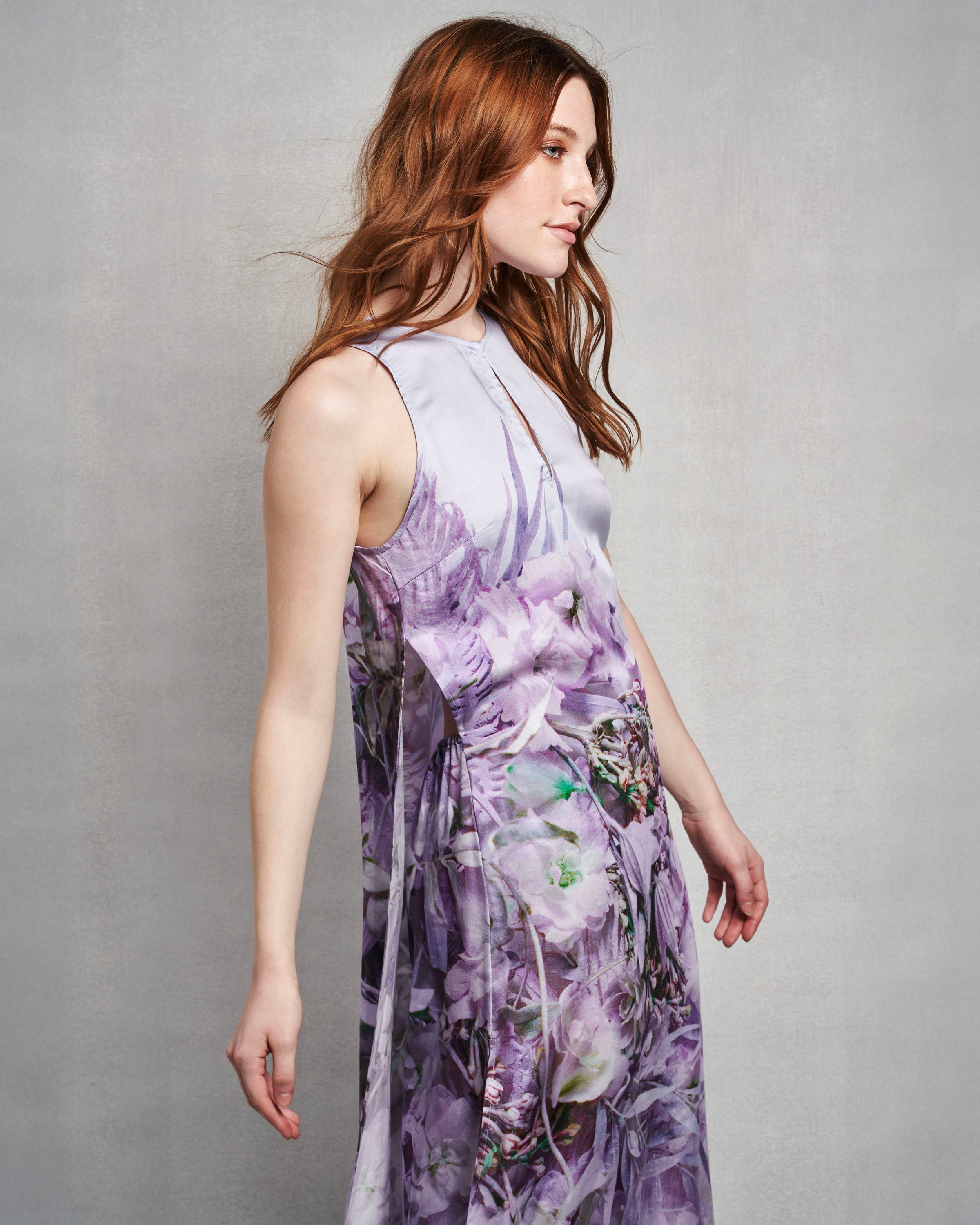 Dani Dress | Lilac Bouquet