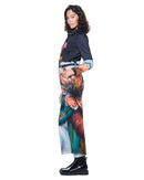 Alex Jumpsuit | Navy Cross Stitch Florals