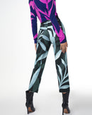 Cropped Alexa Jean | Aqua Jungle