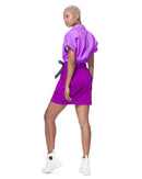 SS Dottie Cargo Dress | Violet