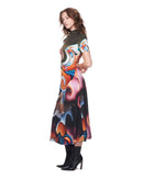 Lola Dress | Mandarin Swirl