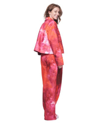 Mia Jacket | Magenta Mural