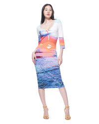 Gisella Dress | Sunset Landscape