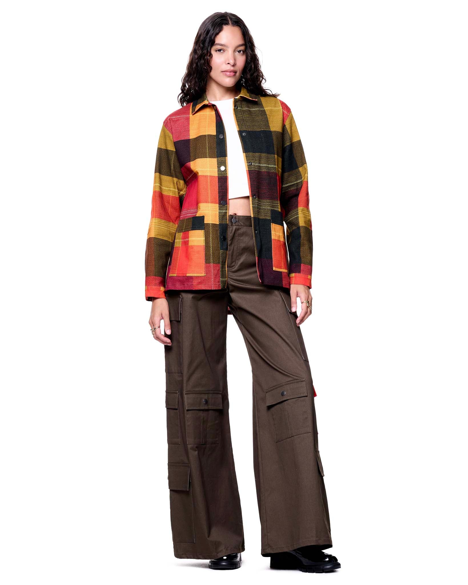 Painter's Jacket | Citrus Plaid