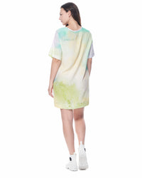 Maya Dress | Pastel Fog