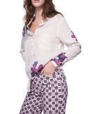 Cropped Alexa Jean | Berry Glen Plaid