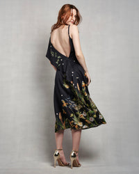 Naomi Dress | Midnight Stems