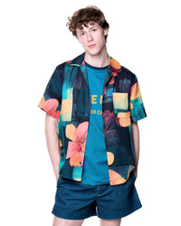 Daniel Camp Shirt | Floral Camp Plaid