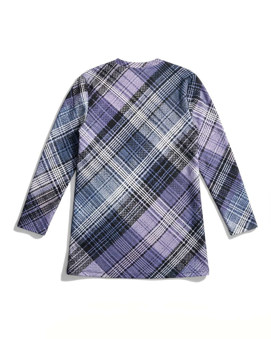 KID Long Sleeve Tee Dress | Huckleberry Plaid