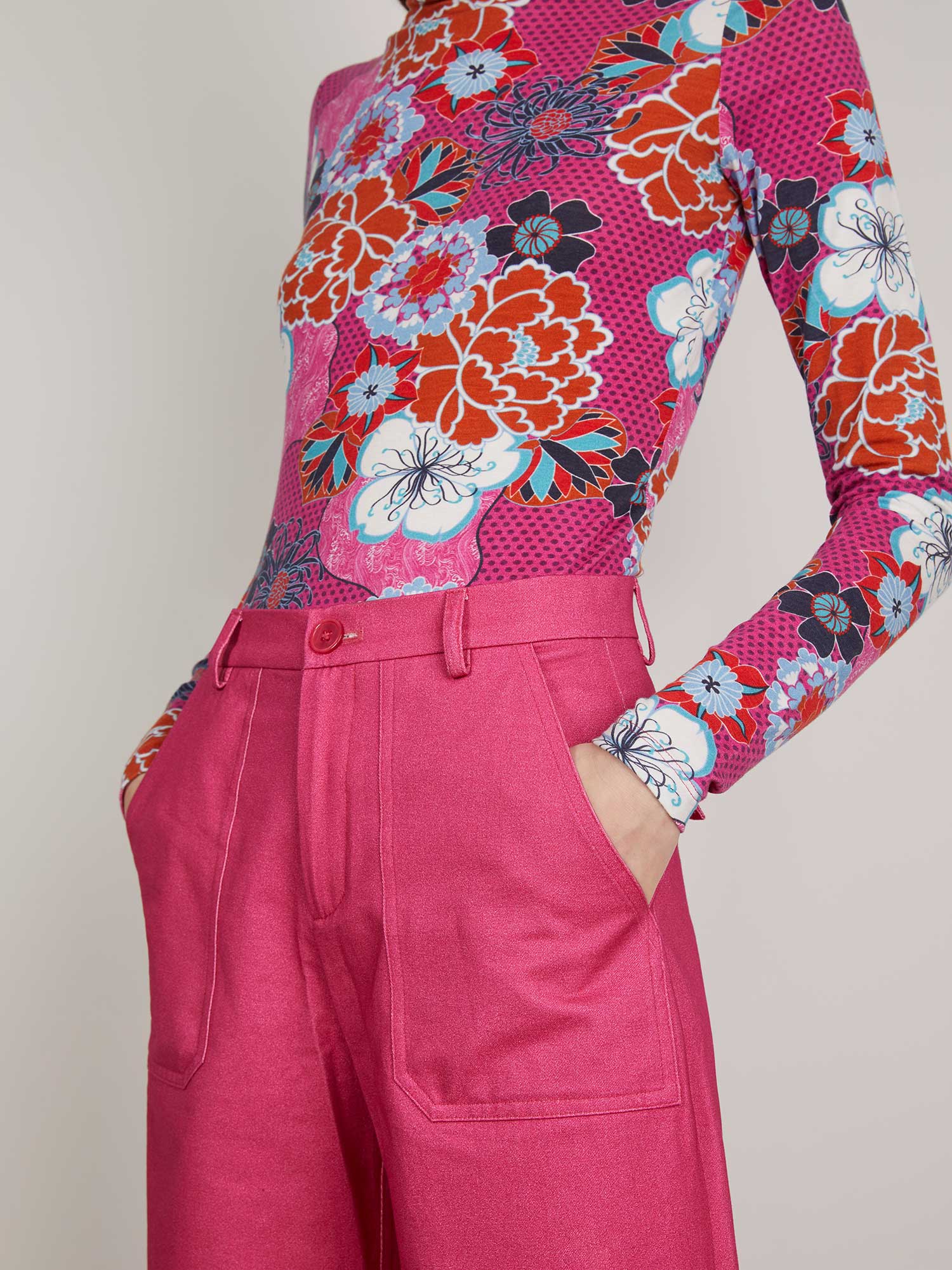 Tracee Pant | Pop Pink