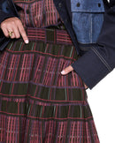 Maddie Skirt | Merlot Plaid