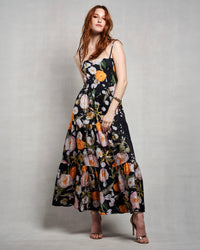 Tory Dress | Pastel Shattered Florals