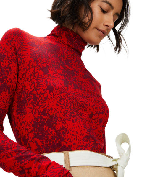 Turtleneck | Cerise Complication | thekitnyc – THE KIT.