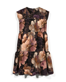 KID Ruffle Dress | Gilded Nocturne