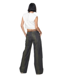 Tracee Pant | Olive Grain