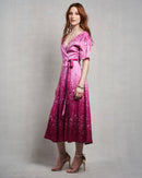 Andie Wrap Dress | Fuchsia Dust