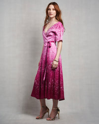 Andie Wrap Dress | Fuchsia Dust