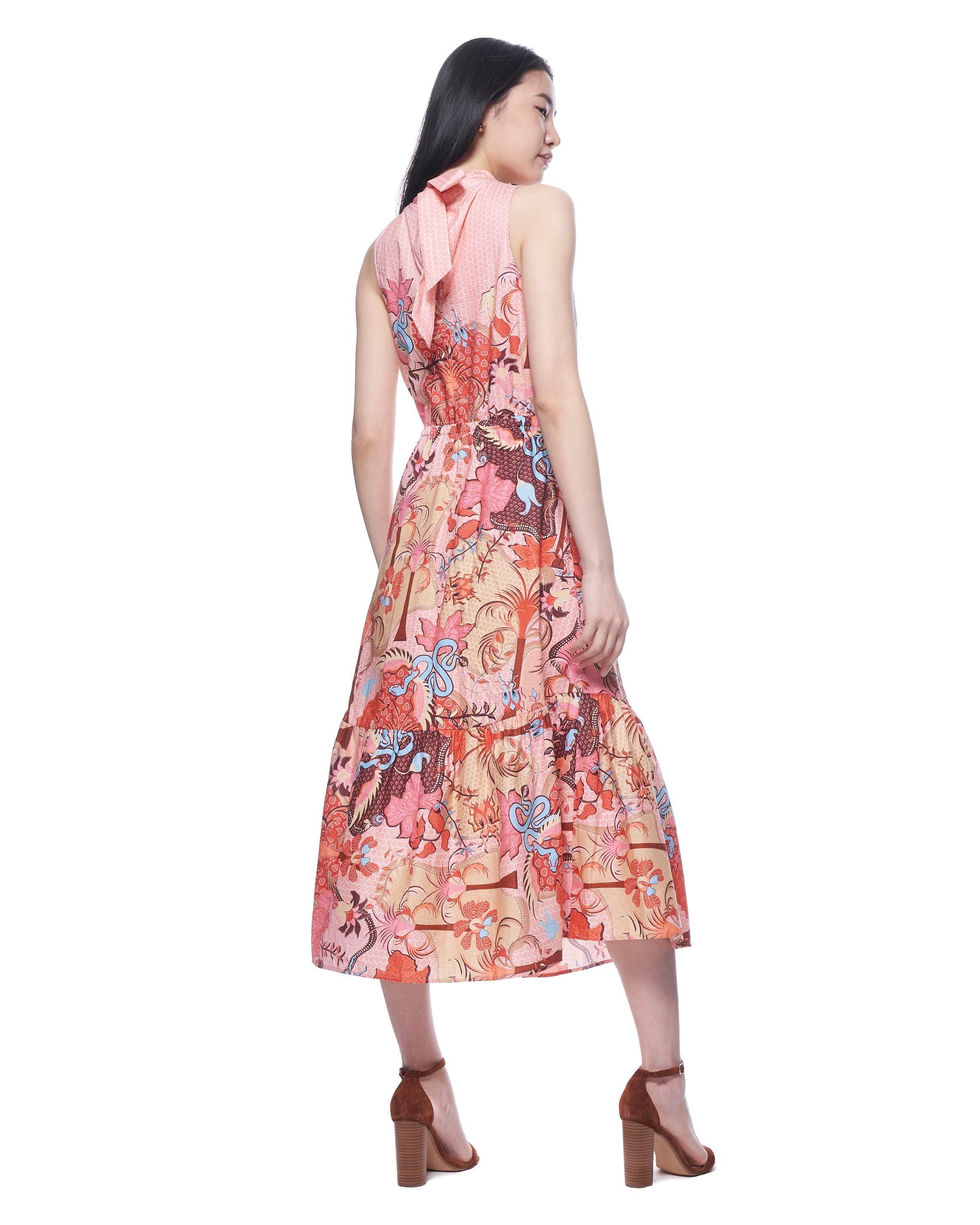 Jia Dress | Sunrise Mosaic Jungle