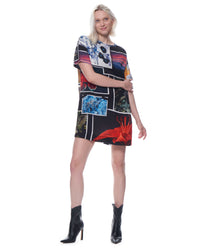 Maya Dress | Midnight Collage